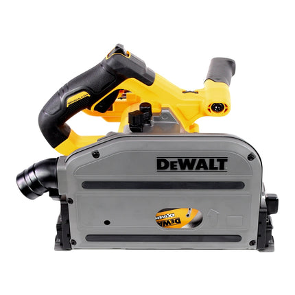 Scie plongeante sans fil DeWalt DCS 520 NT 54 V Flexvolt 165 mm + rail de guidage + TSTAK - sans batterie, sans chargeur