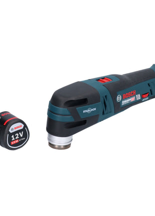 Bosch GOP 12V-28 Professional Découpeur-ponceur sans fil Starlock Brushless + 1x Batterie 2,0 Ah - sans chargeur