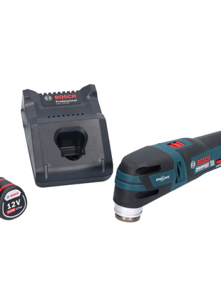 Bosch GOP 12V-28 Professional Découpeur-ponceur sans fil Starlock Brushless + 1x Batterie 2,0 Ah + Chargeur