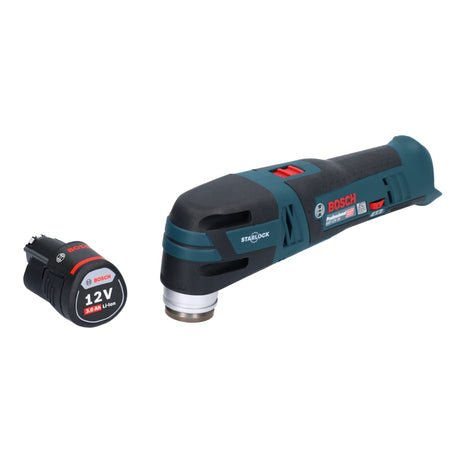 Bosch GOP 12V-28 Professional Découpeur-ponceur sans fil Starlock Brushless + 1x Batterie 3,0 Ah - sans chargeur