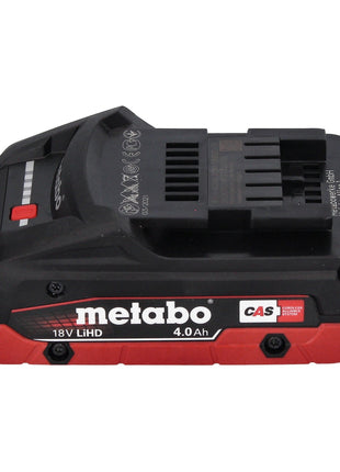 Metabo KH 18 LTX BL 24 Marteau perforateur sans fil 18 V 2,2 J SDS Plus Brushless + 1x batterie 4,0 Ah + metaBOX - sans chargeur