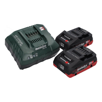 Metabo KH 18 LTX BL 24 marteau perforateur sans fil 18 V 2,2 J SDS Plus Brushless ( 601713800 ) + 2x batterie 4,0 Ah + chargeur + metaBOX
