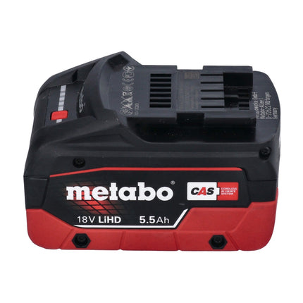 Metabo KH 18 LTX BL 24 Marteau perforateur sans fil 18 V 2,2 J SDS Plus Brushless + 1x batterie 5,5 Ah + metaBOX - sans chargeur