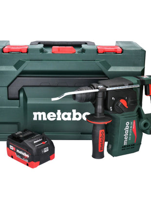 Metabo KH 18 LTX BL 24 Marteau perforateur sans fil 18 V 2,2 J SDS Plus Brushless + 1x batterie 8,0 Ah + metaBOX - sans chargeur