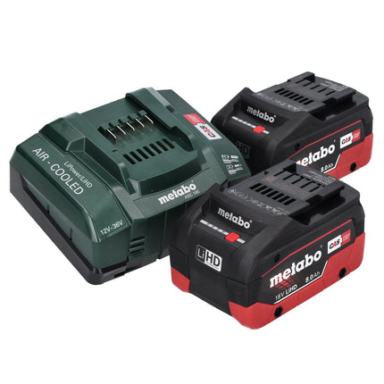 Metabo KH 18 LTX BL 24 marteau perforateur sans fil 18 V 2,2 J SDS Plus Brushless + 2x batterie 8,0 Ah + chargeur + metaBOX