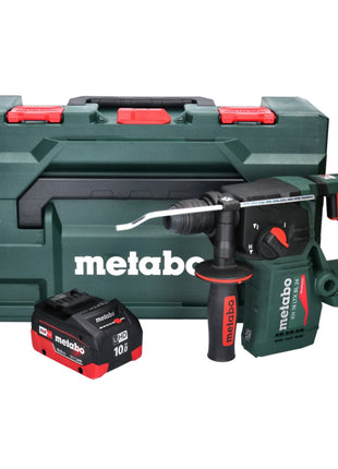 Metabo KH 18 LTX BL 24 Marteau perforateur sans fil 18 V 2,2 J SDS Plus Brushless + 1x batterie 10,0 Ah + metaBOX - sans chargeur