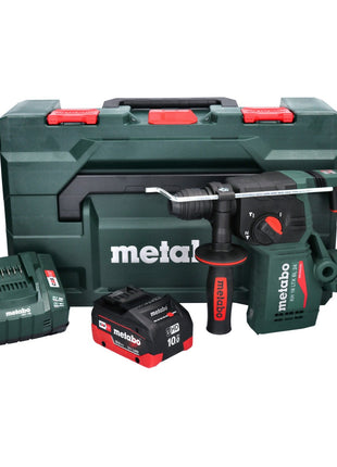 Metabo KH 18 LTX BL 24 Marteau perforateur sans fil 18 V 2,2 J SDS Plus Brushless + 1x batterie 10,0 Ah + chargeur + metaBOX