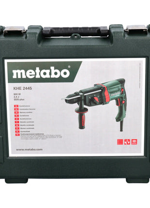 Metabo KHE 2445 Kombihammer 800 W 2,4 J SDS plus + 5 tlg. Hammerbohrer Set + Koffer - Toolbrothers