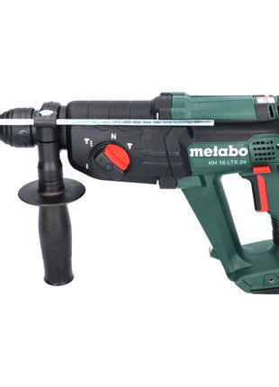 Metabo KH 18 LTX 24 Marteau perforateur burineur sans fil 18 V 2,1 J SDS plus + 1x Batterie 4,0 Ah + Ladegert + metaBOX