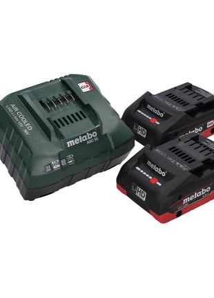 Metabo KH 18 LTX 24 Akku Kombihammer 18 V 2,1 J SDS plus + 2x Akku 4,0 Ah + Ladegerät + metaBOX ( 601712800 ) - Toolbrothers