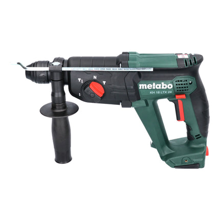 Metabo KH 18 LTX 24 Marteau combiné sans fil 18 V 2,1 J SDS plus + 1x batterie 8,0 Ah + chargeur + metaBOX