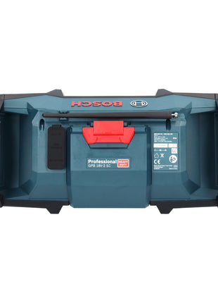 Bosch GPB 18V-2 SC Radio de chantier professionnelle sur batterie 18 V DAB+ Bluetooth AUX + 1x batterie 2,0 Ah - sans chargeur