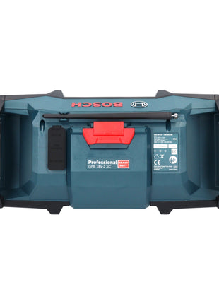 Bosch GPB 18V-2 SC Radio de chantier professionnelle sur batterie 18 V DAB+ Bluetooth AUX + 1x batterie 2,0 Ah + chargeur