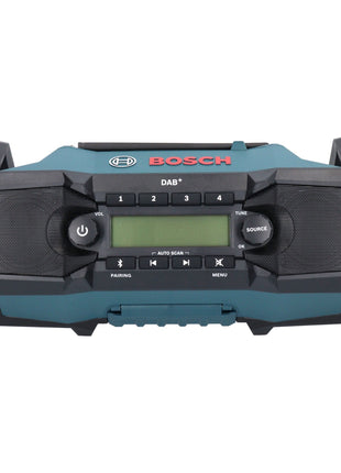 Bosch GPB 18V-2 SC Radio de chantier professionnelle sur batterie 18 V DAB+ Bluetooth AUX + 1x batterie 4,0 Ah - sans chargeur