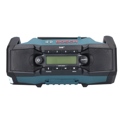 Bosch GPB 18V-2 SC Radio de chantier professionnelle sur batterie 18 V DAB+ Bluetooth AUX + 1x batterie 4,0 Ah - sans chargeur