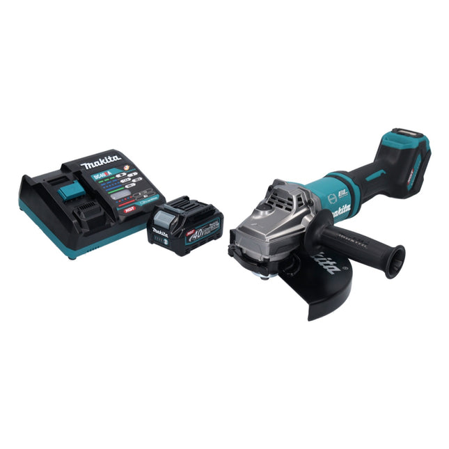 Meuleuse d'angle sur batterie Makita GA 038 GA1 40 V max. 230 mm sans balais XGT + 1x batterie 2,0 Ah + chargeur