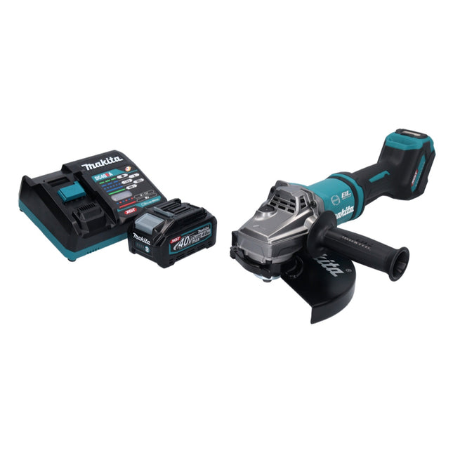 Makita GA 038 GM1 Meuleuse d'angle sans fil 40 V max. 230 mm Brushless XGT + 1x batterie 4,0 Ah + chargeur
