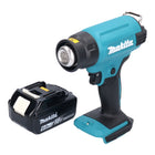 Makita DHG 180 G1 Akku Heißluftgebläse 18 V 550 °C + 1x Akku 6,0 Ah - ohne Ladegerät - Toolbrothers