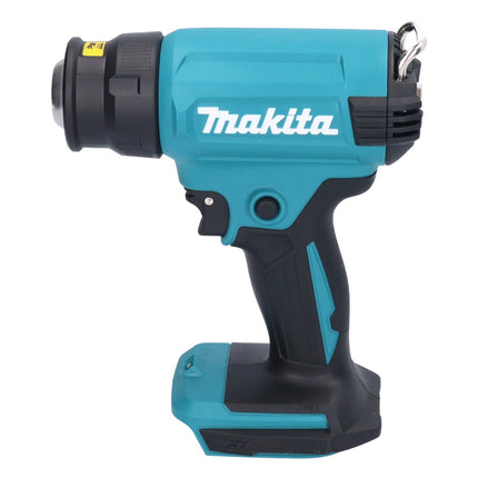 Makita DHG 180 RAJ Pistolet air chaud sans fil 18 V 550 C + 2x batterie rechargeable 2,0 Ah + chargeur + Makpac