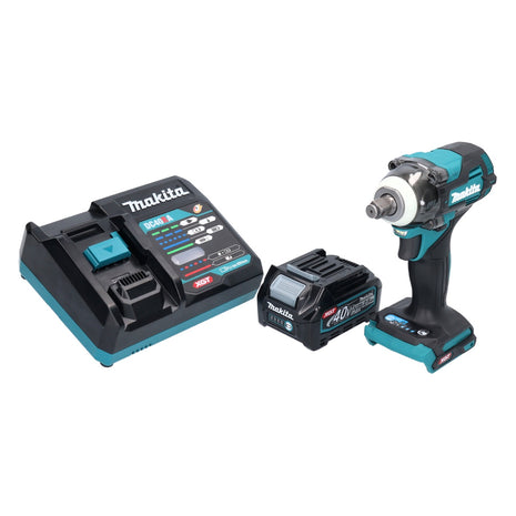 Makita TW 004 GD1 Llave de impacto inalámbrica 40 V máx. 1/2" 350 Nm XGT Brushless + 1x batería 2,5 Ah + cargador