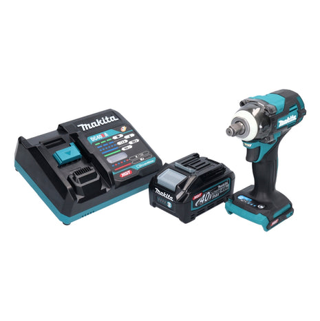 Makita TW 004 GM1 Llave de impacto inalámbrica 40 V máx. 1/2" 350 Nm XGT Brushless + 1x batería 4,0 Ah + cargador