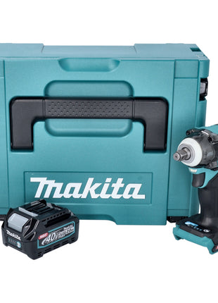 Makita TW 004 GA101 Clé à chocs sans fil 40 V max. 1/2" 350 Nm XGT Brushless + 1x batterie 2,0 Ah + Makpac - sans chargeur