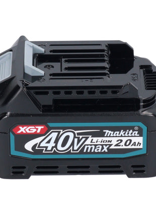 Jeu de batteries Makita 2x batterie Li-Ion BL 4020 40 V max. 2,0 Ah XGT (2x 191L29-0) classe de protection IP64 avec affichage LED