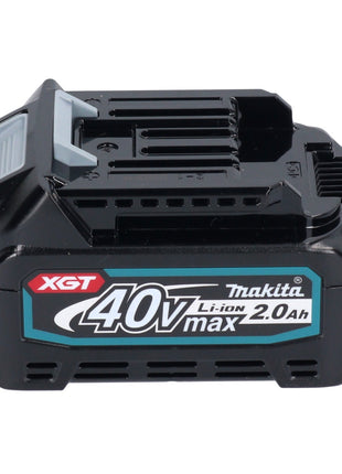 Kit de fuente de alimentación Makita 1x batería BL 4020 40 V máx. 2,0 Ah XGT (191L29-0) + cargador DC 40 RA (191E07-8)