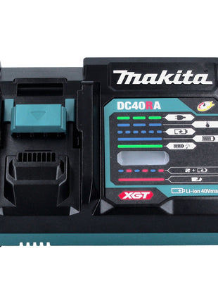 Kit de fuente de alimentación Makita 1x batería BL 4020 40 V máx. 2,0 Ah XGT (191L29-0) + cargador DC 40 RA (191E07-8)