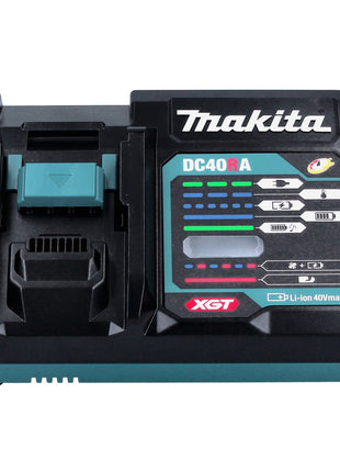 Kit source d'alimentation Makita 2x batterie BL 4020 40 V max. 2,0 Ah XGT (2x 191L29-0) + chargeur DC 40 RA (191E07-8)