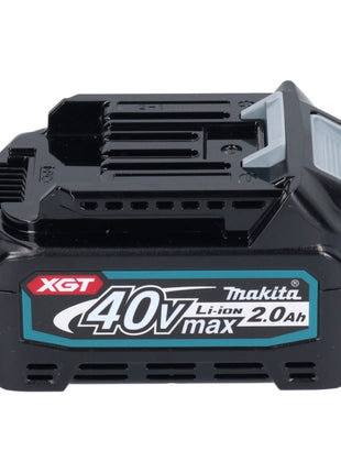 Kit source d'alimentation Makita 2x batterie BL 4020 40 V max. 2,0 Ah XGT (2x 191L29-0) + chargeur DC 40 RA (191E07-8)