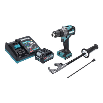 Perceuse à percussion sans fil Makita HP 001 GA1 40 V max. 140 Nm XGT Brushless + 1x batterie 2,0 Ah + chargeur
