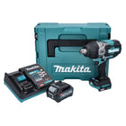 Makita TW 001 GA101 clé à chocs sans fil 40 V max. 1800 Nm sans balais XGT + 1x batterie 2,0 Ah + chargeur + Makpac