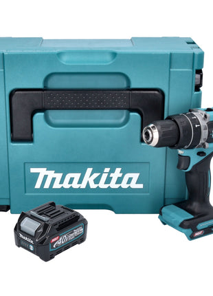 Makita HP 002 GA101 perceuse à percussion sans fil 40 V max. 64 Nm sans balais + 1x batterie 2,0 Ah + Makpac - sans chargeur