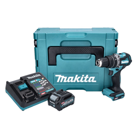 Makita HP 002 GA101 Akku Schlagbohrschrauber 40 V max. 64 Nm Brushless + 1x Akku 2,0 Ah + Ladegerät + Makpac