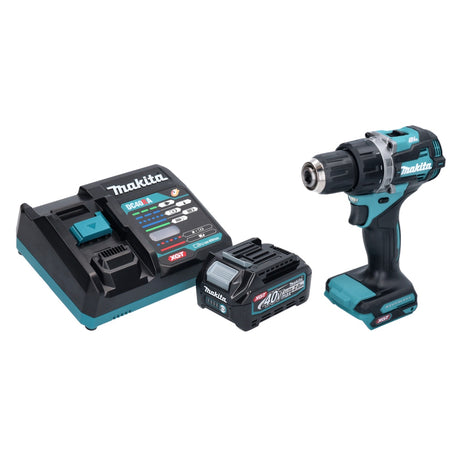 Taladro atornillador inalámbrico Makita DF 002 GA1 40 V máx. 64 Nm Brushless XGT + 1x batería 2,0 Ah + cargador