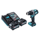 Makita DF 002 GA2 Akku Bohrschrauber 40 V max. 64 Nm Brushless XGT + 2x Akku 2,0 Ah + Ladegerät