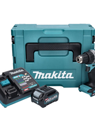 Taladro atornillador inalámbrico Makita DF 002 GA101 40 V máx. 64 Nm Brushless XGT + 1x batería 2,0 Ah + cargador + Makpac