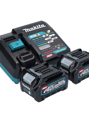 Makita DF 002 GA202 perceuse-visseuse sans fil 40 V max. 64 Nm Brushless XGT + 2x batteries 2,0 Ah + chargeur + Makpac