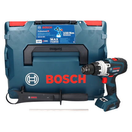 Bosch GSB 18V-150 C Professional Perceuse-visseuse à percussion sans fil 18 V 150 Nm ( 06019J5102 ) Biturbo Brushless + L-Boxx - sans batterie, sans chargeur