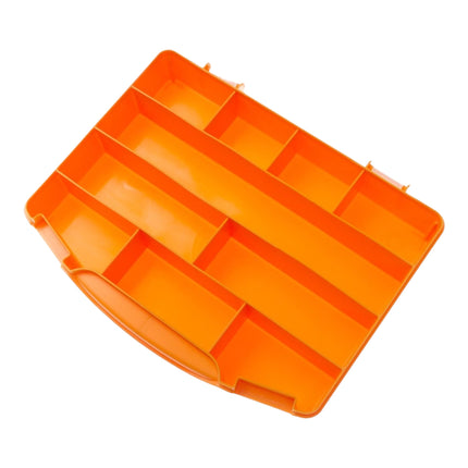 FORTE Tools Box ORG-10 Organisateur de rangement pour petites pièces ( 000051144705 ) 251 x 200 x 44 mm avec 10 compartiments pour clous vis chevilles outils à main