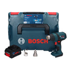 Bosch Professional  GHG 18V-50 Décapeur thermique sans fil 18V 300°C / 500°C + 1x Batterie ProCORE 8,0Ah + Coffret L-Boxx - sans chargeur