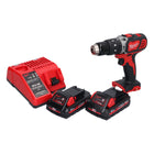 Milwaukee M18 BPD-302 Perceuse à percussion sans fil 60Nm 18V + 2x Batteries 3,0Ah + Chargeur