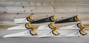 FORTE Tools Sierra premium Foxtail de 60 cm, sierra de mano con mango ergonómico de goma, sierra para madera, laminado, etc., con grupo de dientes especial Fabricada en Suecia (000051083427)