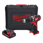 Milwaukee M18 BPD-301C Perceuse à percussion sans fil 60Nm 18V + 1x Batterie 3,0Ah + Coffret - sans Chargeur