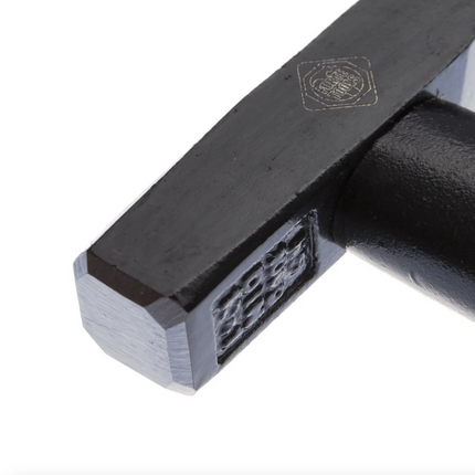 FORTE TOOLS Marteau de serrurier avec manche en bois, poids de la tête 100 g, marteau avec manche en bois, outil premium, forgé, double clavette annulaire, tête laquée (000051151020)