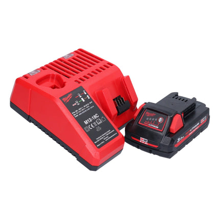 Milwaukee M18 BPD-301C Perceuse à percussion sans fil 60Nm 18V + 1x Batterie 3,0Ah + Chargeur + Coffret