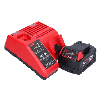 Milwaukee M18 BPD-501C Perceuse à percussion sans fil 60Nm 18V + 1x Batterie 5,0Ah + Chargeur + Coffret