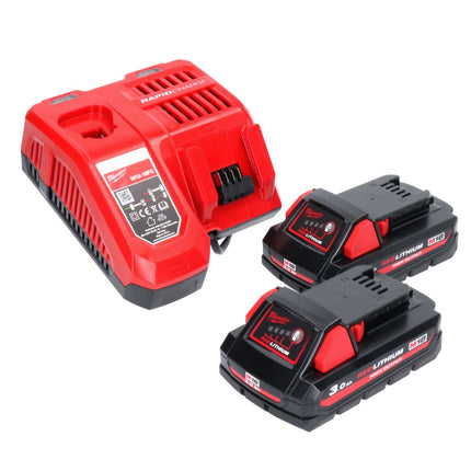 Milwaukee M18 FMTIW2F12-302X Clé à choc sans fil 18 V 745 Nm 1/2" Brushless + 2x batterie 3,0 Ah + chargeur + HD Box