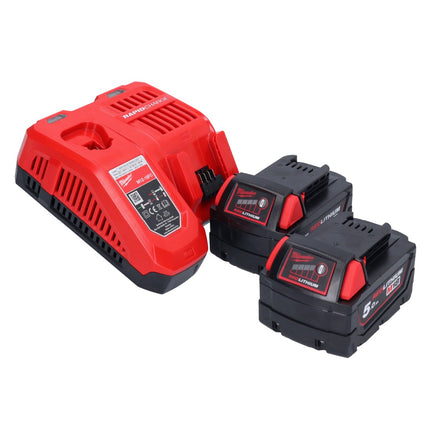 Milwaukee M18 FMTIW2F12-502X Clé à choc sans fil 18 V 745 Nm 1/2" Brushless ( 4933478450 ) + 2x batterie 5,0 Ah + chargeur + HD Box